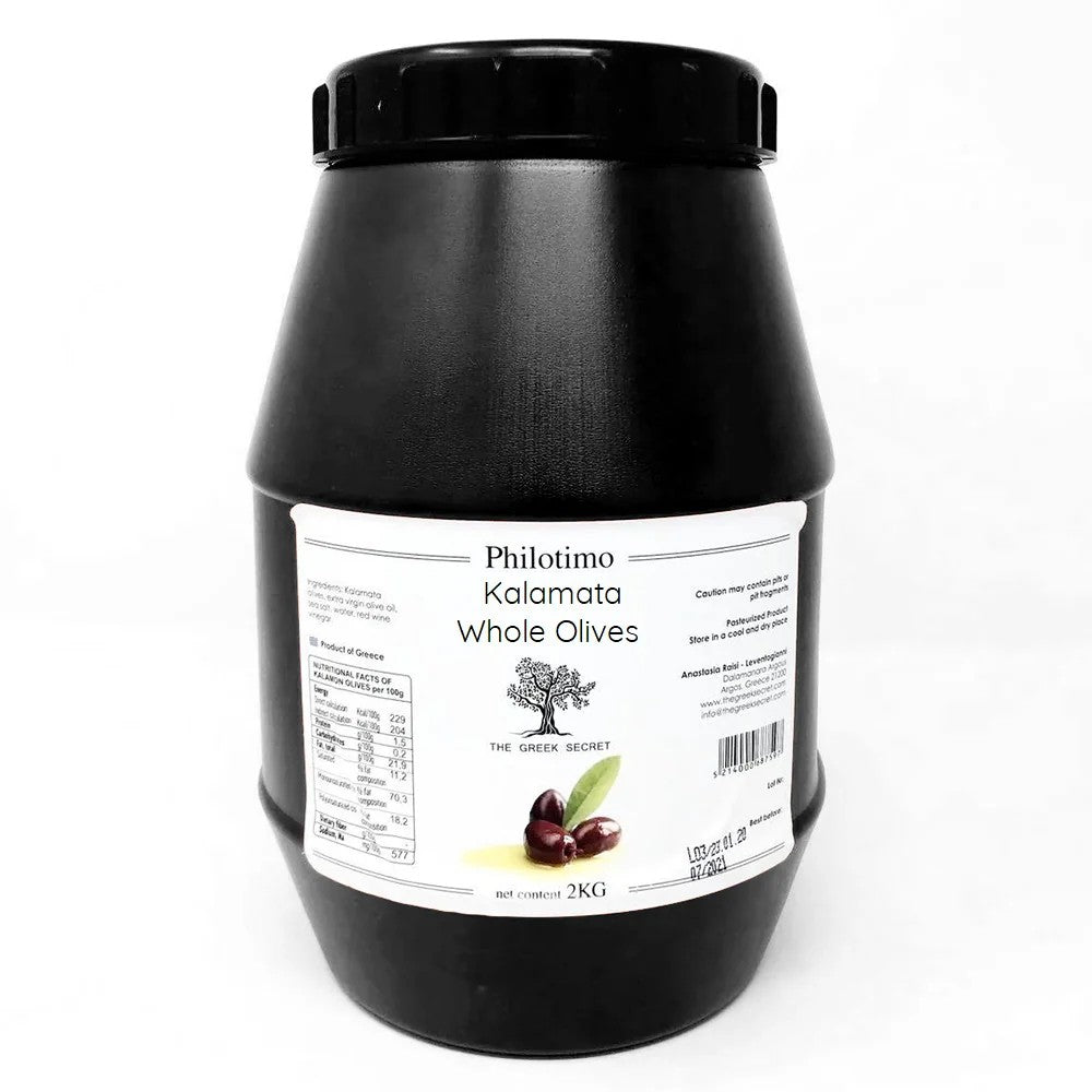 Griekse Kalamata olijven-Philotimo-zongerijpt-2kg