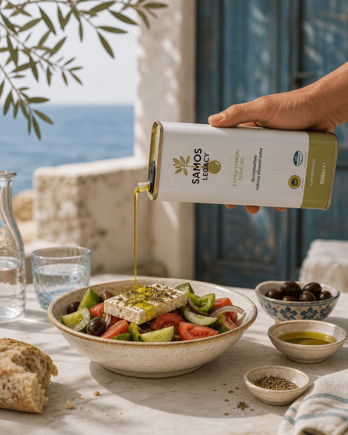 Griekse olijfolie Samos legacy extra vierge 750ml