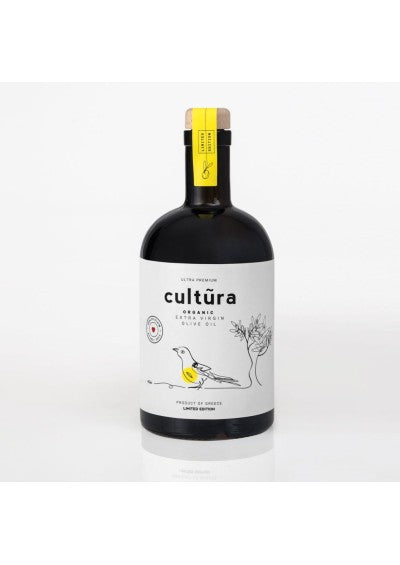 Cultura extra vierge Griekse olijfolie 500 ml.